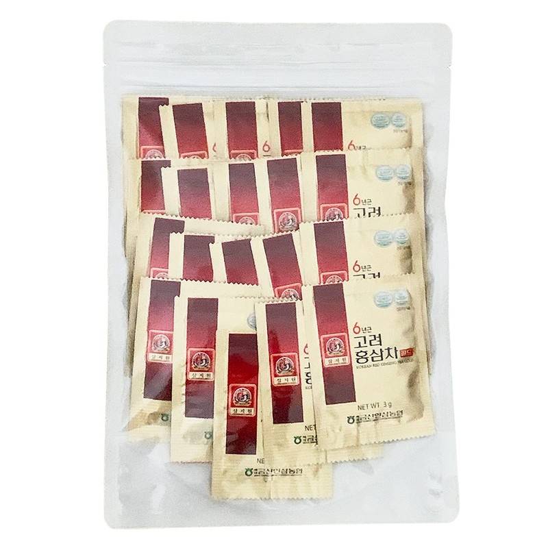 ６年根・高麗人参バリューセット ／ 高麗紅参エキスパワースティック(10ml×10本)＆高麗紅参茶GOLD(3g×20包)