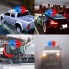 Afurkuot Red & Blue LED Flashing Beacon Light, 8.5” 12/24V
