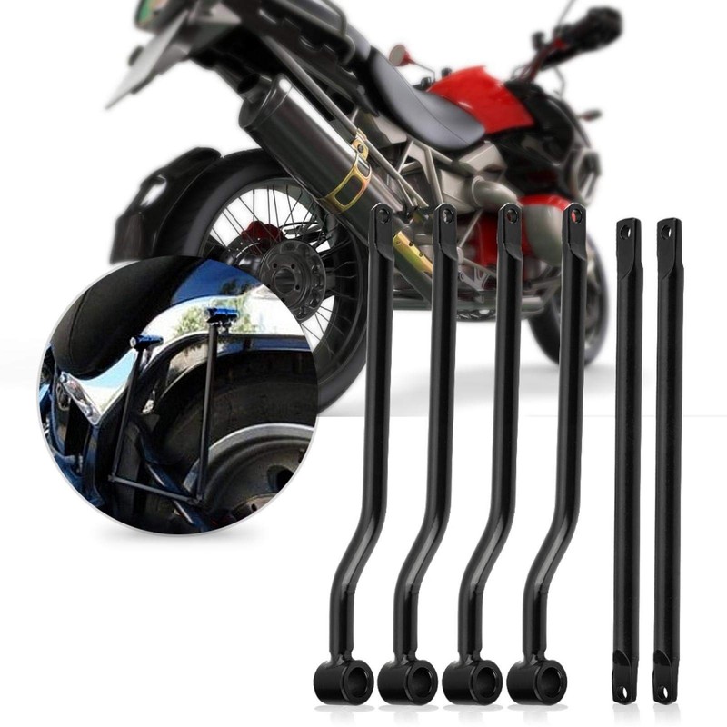 Motorcycle Saddle Bags Saddle Bag Support Poles, Universal Motocycle Seat