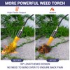 Propane Torch Weed Burner,Weed Torch Blow Torch with 1lb Propane