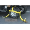 Haul Master (2) Over the Wheel Tire Tie Down Bonnet Car Truck  Trailer Haul Strap ATV UTV