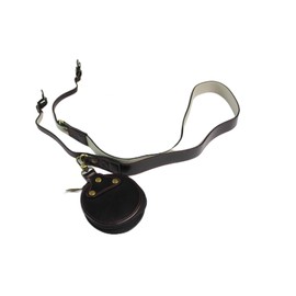 Lumix DC-LX100 II Case, BolinUS Handmade PU Leather Fullbody Camera Case Bag Cover for Panasonic Lumix DC-LX100 II Bottom Opening Version + Neck Strap + Mini Storage Bag (Black)