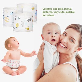 8 Pcs Cartoon Cotton Baby Infant Umbilical Cord Belly Bands Baby Belly Protector Soft Newborn Navel Belt for 0-12 Months Babies, 8 Styles