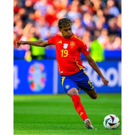 8x10 Photo LAMINE YAMAL Spain European FC Barcelona La Liga Soccer Goal