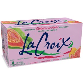 La Croix Sparkling Water, Guava Sao Paulo, 12 Fl Oz (pack of 8)