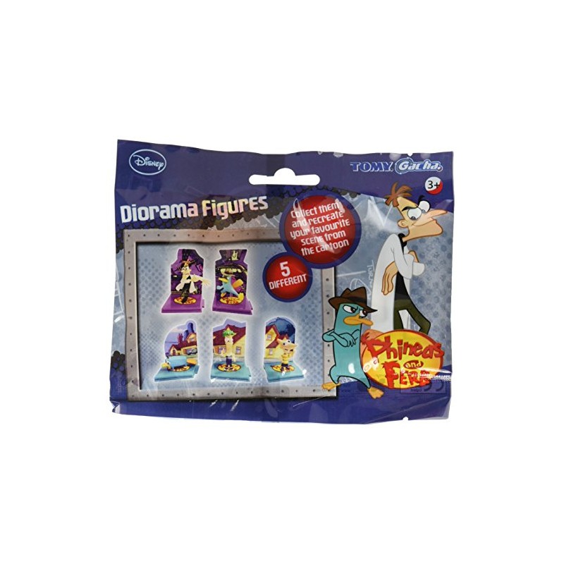 TOMY T8207EU Pocket Money Phineas and Ferb Figures