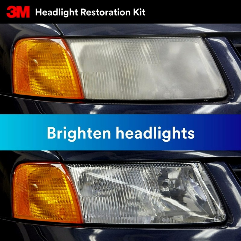 3M 3M Headlight Lens Restoration System, 39008, 1 Kit