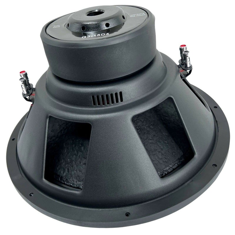 Gravity 1x 15 Inch 2400 Watt Car Audio Subwoofer w/