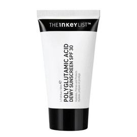 The INKEY List The INKEY List Polyglutamic Acid Dewy Sunscreen SPF 30 50ml, Primes and Protects, Non-Greasy, Vegan Friendly, Suitable For All Skin Types