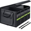 Coverado Car Trunk Organizer - 70L Nappa Leather Trunk Organizer
