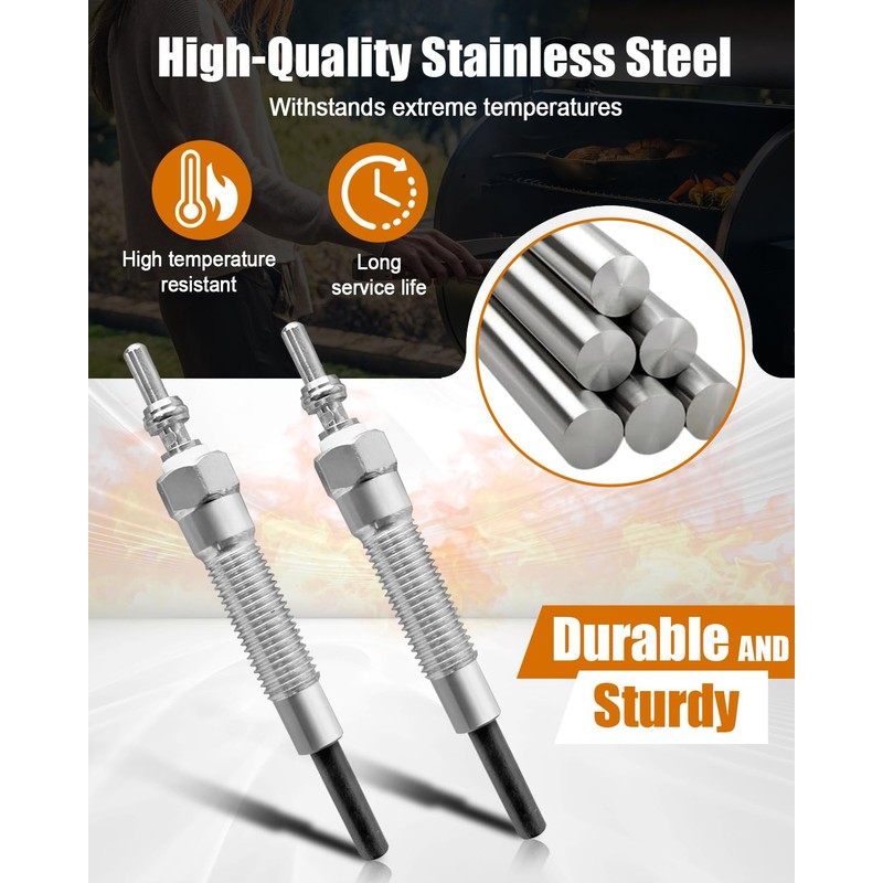 TIKSCIENCE Glow Plug Fit for Weber SmokeFire EX4/EX6/EPX6 Wood Fired