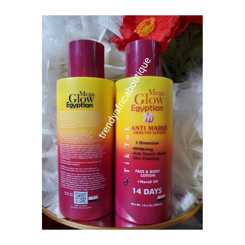Mega glow egyptian Anti Marks, Skin Polisher Whitening body lotion