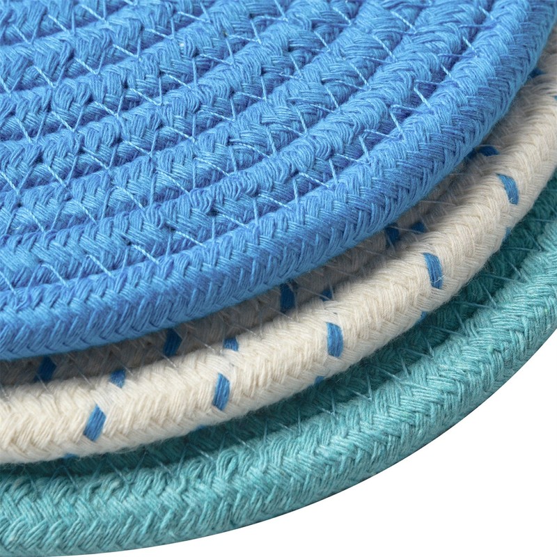 Kitchen Pot Holders Set Trivets Set 100% Pure Cotton Thread