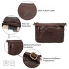 Gusti Veronika Small Shoulder Bag Handbag Women's Leather Party Brown