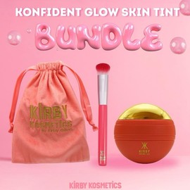 Kirby Kosmetics Konfident Glow Skin Tint Bundle Makeup Set:_Beige Bliss Bundle