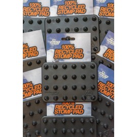 The Backcountry Swell Snowboard Stomp Pad, 100% Recycled Plastic - Spike Grip - Snowboard Traction Pad