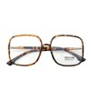 Shiratori Woman's New Retro Blue Light Blocking Glasses Big frame