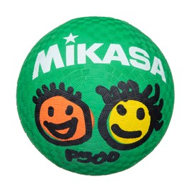MIKASA P500 Playground Ball, For Toddlers, Diameter Approx. 5.1 inches (13 cm), 5.3 - 6.3 oz (150 - 180 g), Green, Recommended Inner Pressure 0.15 kgf/cm2