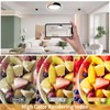 Yexati Ceiling Light Wood,Dimmable Ceiling 3000K-6000K,Remote Controlled Led Ceiling Light,24W