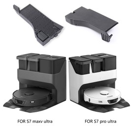 SAITOM Maintenance Brush & Water Filter Assembly Accessories Compatible with Roborock S7 Pro Ultra, S7 Maxv Ultra Fully Automatic Empty Wash Fill Dock (for S7 Pro Ultra, S7 Maxv Ultra)