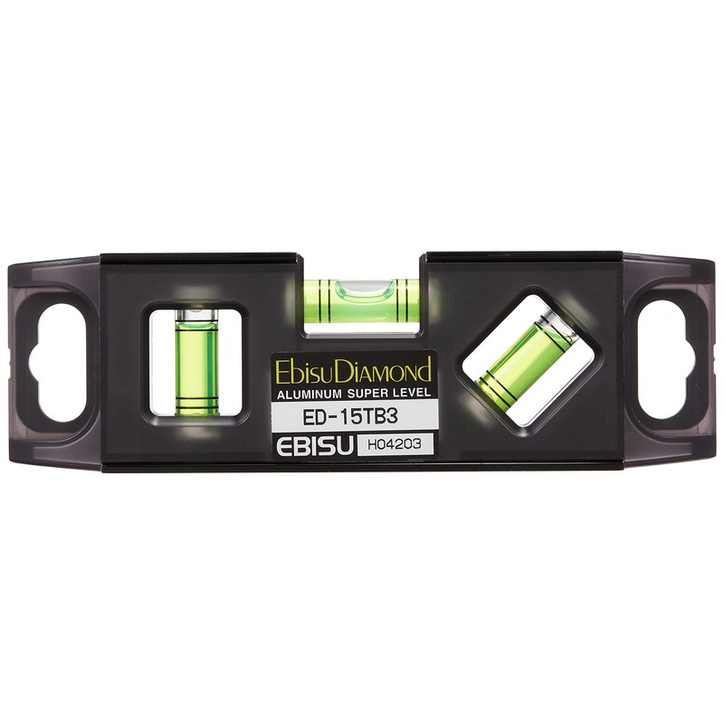 Ebis ED-15TB3 Mini Level Tobisan Level, For Scaffolding Assembly, Black