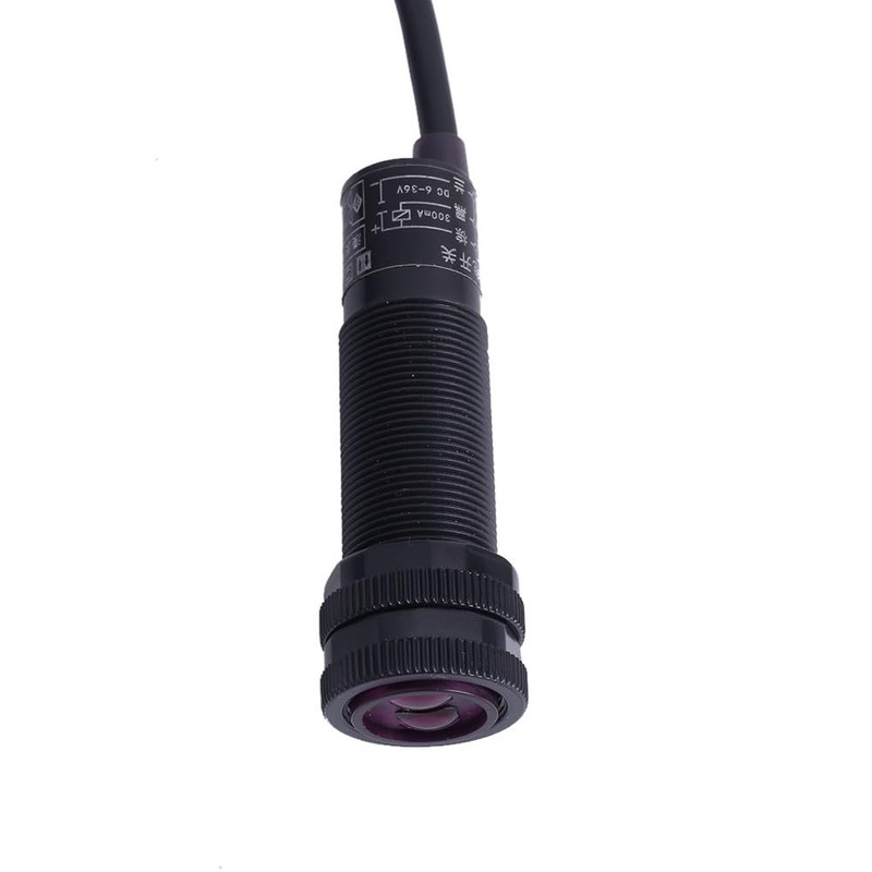 Infrared Photoelectric Sensor, E3F-DS50C4 DC 6V-36V 300mA 50 cm Adjustable