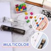 Binder Clips, NOCHME 2 Push Clamp Stapler Holder and 200