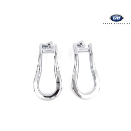 General Motors 2015-2019 Silverado Sierra 2500HD 3500HD Tow Hooks 84072464 Chrome w/ Bolts OEM