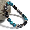 To My Man Bracelet Mens Beaded Bracelets Obsidian Bracelet Inspirational