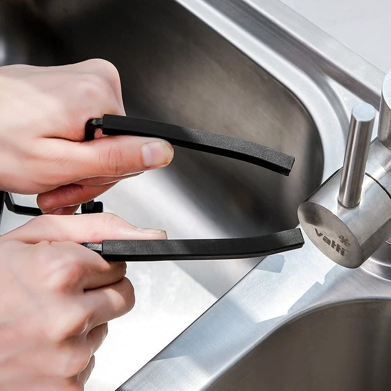 Achoulei Sink Caddy Sink Sponge Holder - Faucet Rack Shower