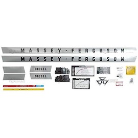 Complete Decal Set for Massey-Ferguson MF 135 Tractor