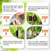 [Upgraded] 9Pcs Tree Root Growing Box with Drain Holes, Half