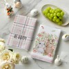 Artoid Mode Pink Bunny Rabbit Ears Floral Leaves Easter Kitchen
