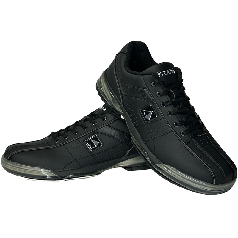 Pyramid Men's HPX Black/Black Right Handed Bowling Shoes - Available