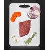 Pure Titanium Cutting Board Ultra-Durable Double-sided Chopping Board Ideal for