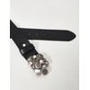 MGM Women's Coin Belt (Coin) - Black (Black 01), size: