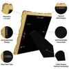 FJXMFRAME Vintage 5x7 Picture Frame Gold Antique Picture Frames with