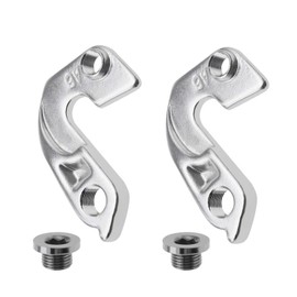 Be In Your Mind 2 x Bicycle Rear Derailleur Hanger Aluminum Alloy Rear Hook Dropout Adapter for Mountain Bike Road Bike Spare Parts