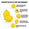 8 Pcs Artificial Lemons Fake Fruit