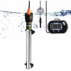 200w Termostato Acero Inox Y Termómetro Digital Para Acuario