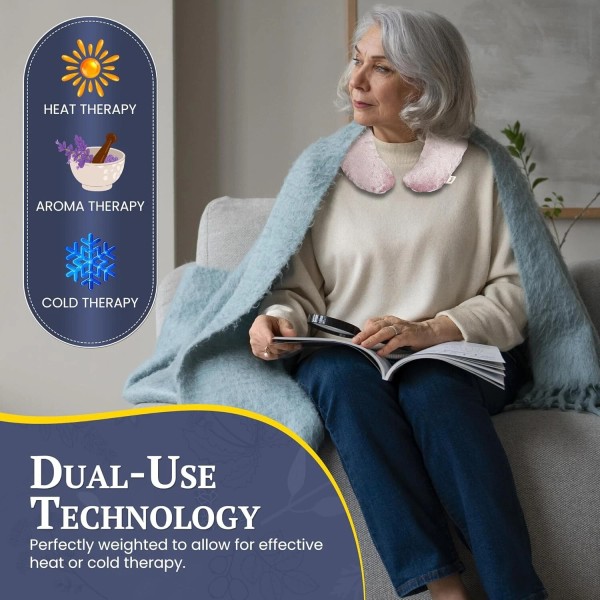 HC & Kozi Heated Neck Wrap & Microwavable Shoulder Heating