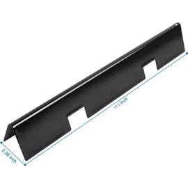 17.5 Inch Flavorizer Bars for Weber Genesis Grill Parts,Replacement for Genesis 300, E310 E320 E330 S310 S320 S330 Grills with Front Controls Knobs, Porcelain Enameled Heat Plates 7620 7621,3packs