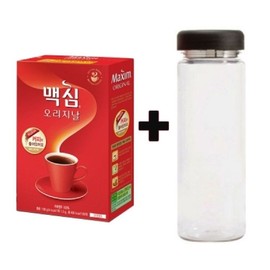 Maxim 맥심 오리지날 아메리카노 블랙 커피만 들어있어요 100Tx1개+워터보틀 Maxim Original Americano Black Coffee Only 100Tx1 Pack + Water Bottle