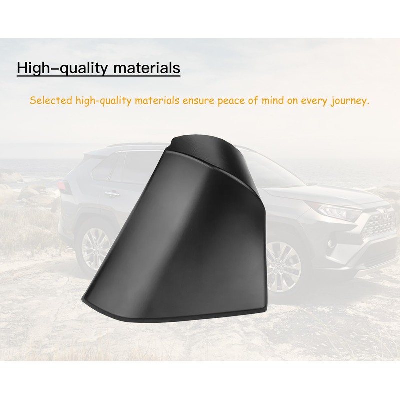 TKPUFR Right Passenger Side Mirror Base Cover Cap Compatible with