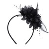 ElevateTech 1920s Feather Fascinators Headband, Queen Flapper Headpiece Vintage Hair