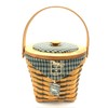 Longaberger Crawford Barn Raising Commemorative Basket, Blue