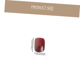 FOMIYES 12 Sets Manicure Supplies False Nails Press on Nails for Women False Toenails False Toe Nails Fake Fingernails Women Fake Nails Women Fake Nail Tips Finished Fake Nails French