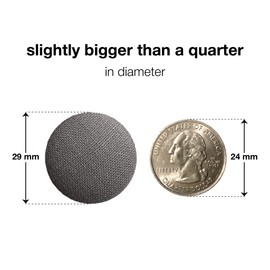 Primpins Duvet Clips - Classic Linen - 20 Colors Available - Double Sided Pin Fasteners - Prevents Comforter from Shifting in Cover (Set of 8, Dark Grey)