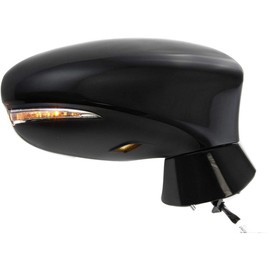 FITRITE AUTO PARTS New Right Side Power Mirror For 2011-2017 Lexus CT200H, Manual Folding, Heated, With In-housing Signal Light, Without BSD, Paintable LX1321112