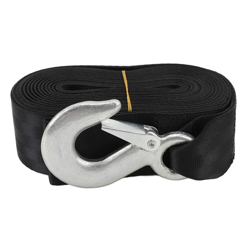 Heavy Duty Winch Strap with Hook 3500lb Load Boat Trailer